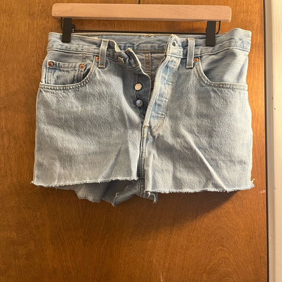 Levi's Blue Straight Jeans Classic Style - Picture 2 of 2